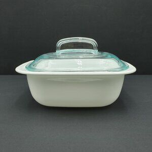 Corningware SimplyLite 1.5 Qt Casserole  Simply Lite White Glass Bakeware